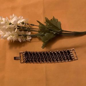 Black and gold bracelet